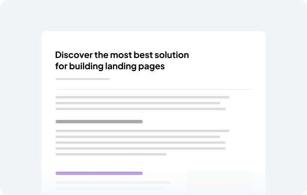 Blog content components