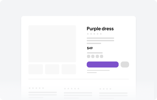 Product details components