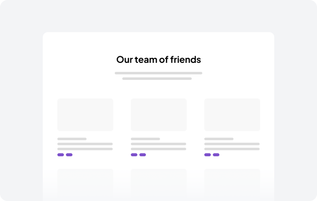 Team components